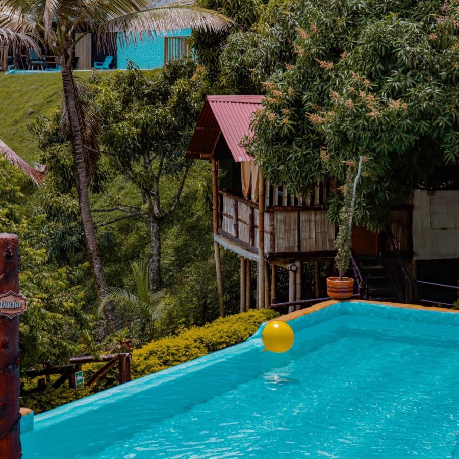 Glamping Mirador Santa Fe-Sopetran Hotell Eksteriør bilde