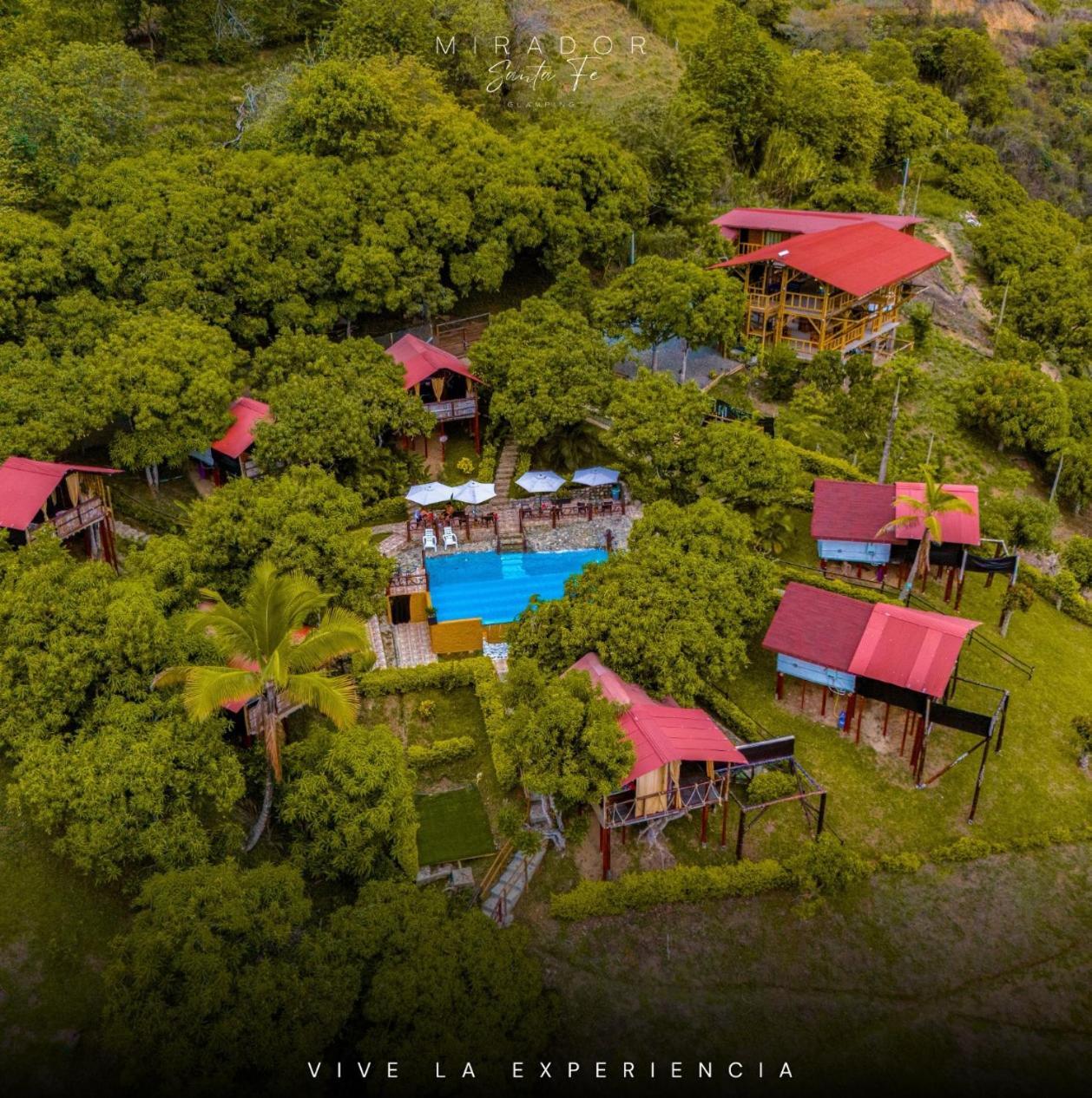 Glamping Mirador Santa Fe-Sopetran Hotell Eksteriør bilde
